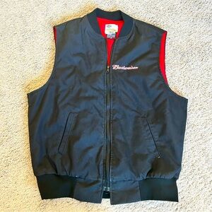Vintage 2000 Budweiser Vest | size L